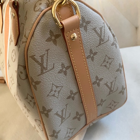 ❌Reserved❌Louis Vuitton Monopaname Speedy Bandouliere 25 Beige Ocher - Picture 7 of 13